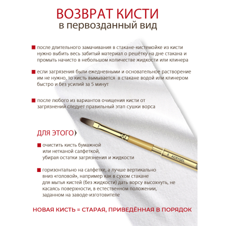 Купить стакан для мытья кистей с держателями 8 разъёмов объём 120 мл с доставкой