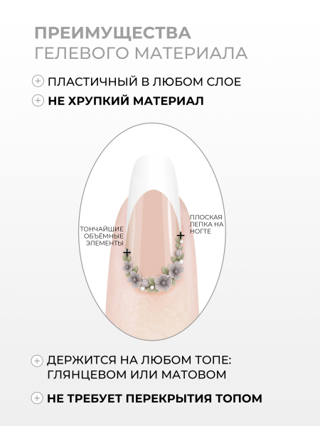 Купить гель-пластилин для лепки на ногтях P-10 Mouse PLASTILINE Nail Club