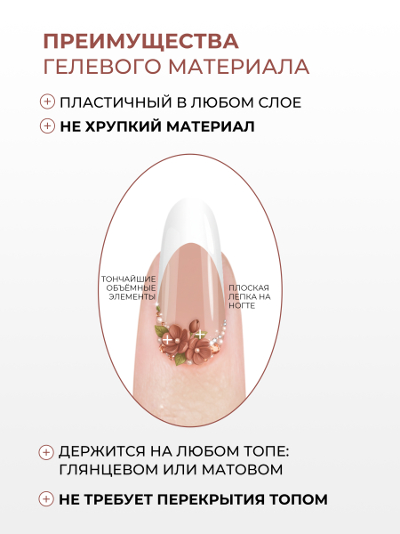 Купить гель-пластилин для лепки на ногтях P-13 Nude Cream PLASTILINE Nail Club
