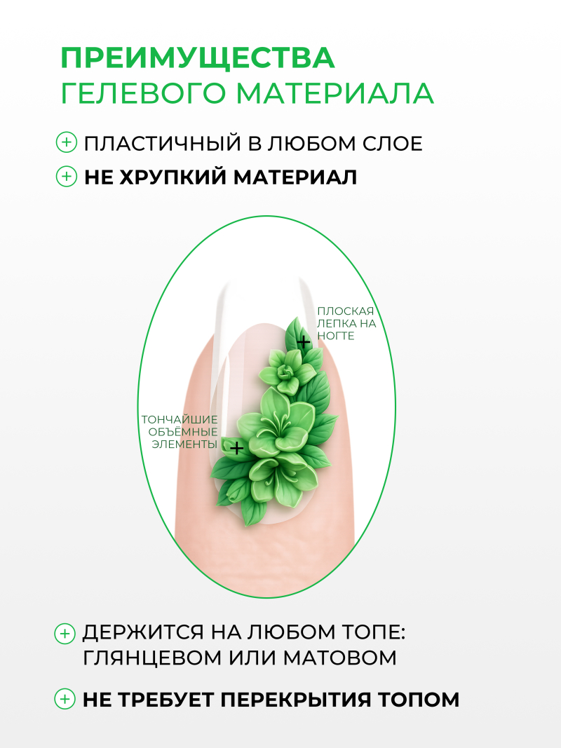 Купить гель-пластилин для лепки на ногтях P-27 Tropical PLASTILINE Nail Club