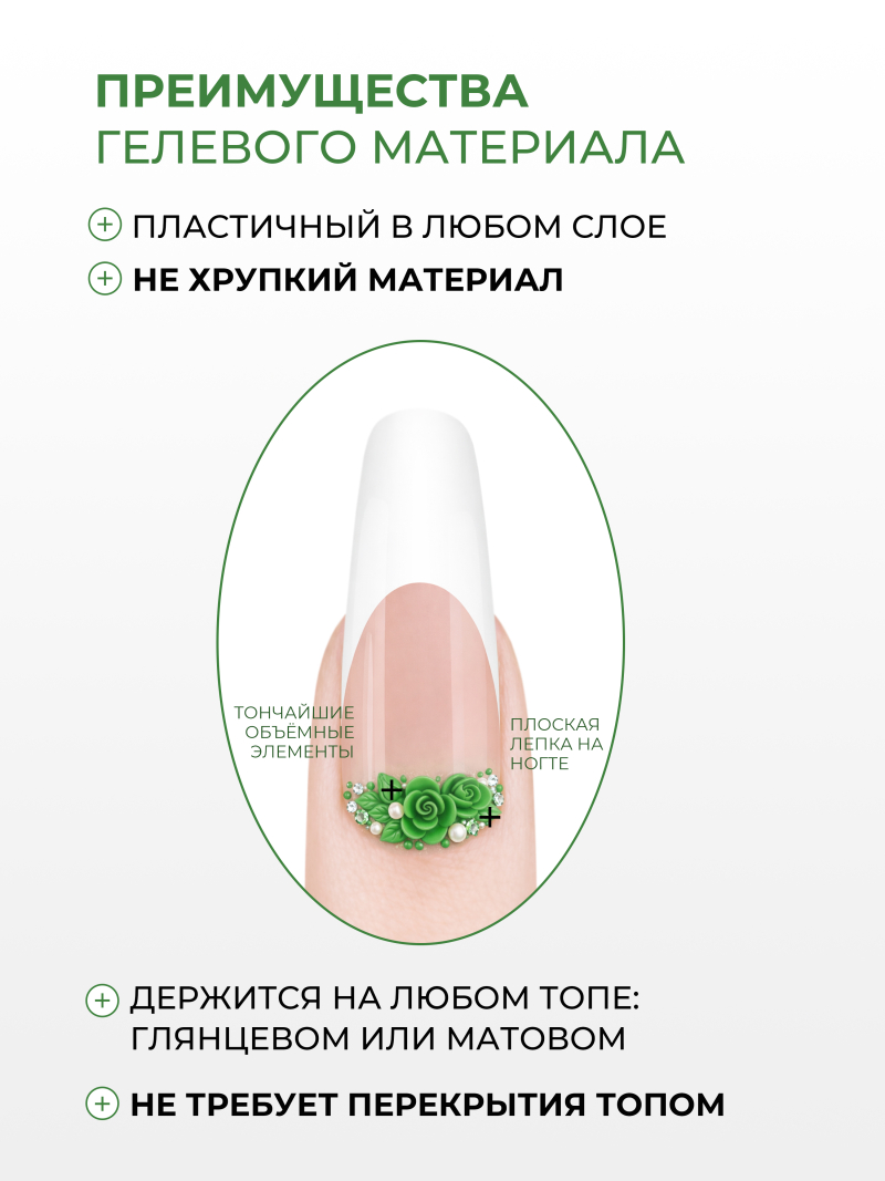 Купить гель-пластилин для лепки на ногтях P-29 Greenwood PLASTILINE Nail Club