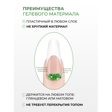 Купить гель-пластилин для лепки на ногтях P-29 Greenwood PLASTILINE Nail Club