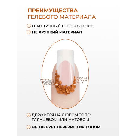 Купить гель-пластилин для лепки на ногтях P-64 Clay PLASTILINE Nail Club