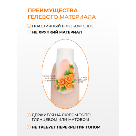 Купить гель-пластилин для лепки на ногтях P-65 Halloween PLASTILINE Nail Club
