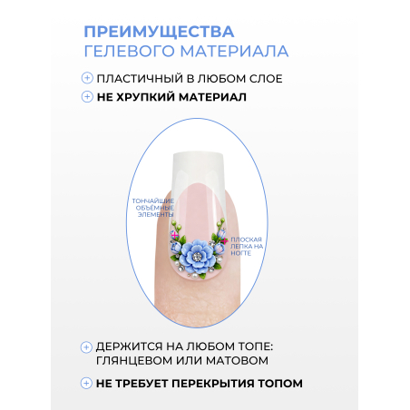 Купить гель-пластилин для лепки на ногтях P-70 Sambuca PLASTILINE Nail Club
