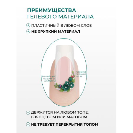 Купить гель-пластилин для лепки на ногтях P-72 Atlantic Ocean PLASTILINE Nail Club