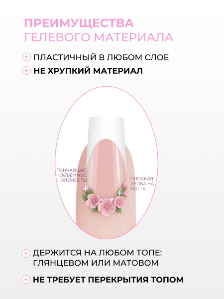 Купить гель-пластилин для лепки на ногтях P-83 Ice Cream PLASTILINE Nail Club