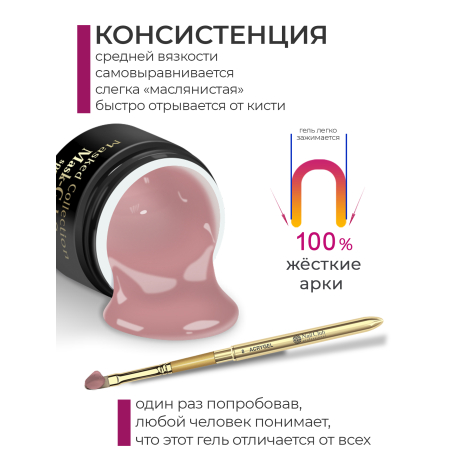 Купить маскирующий гель для ногтей Mask-Gel Specialist (S)