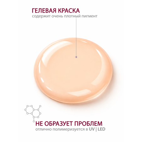 Купить гель-краску для ногтей без липкого слоя GPG-04 Decadence Pastel Glaze