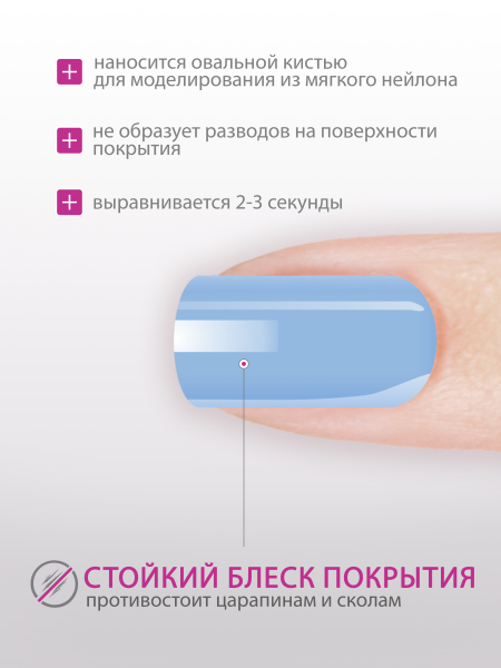 Купить гель-краску для ногтей без липкого слоя GPG-24 Serenity Pastel Glaze Nail Club