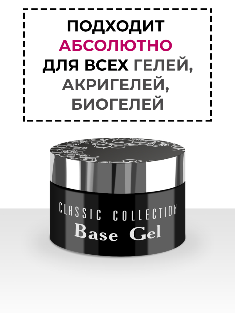 Купить базу для ногтей Base Gel Nail Club в банке
