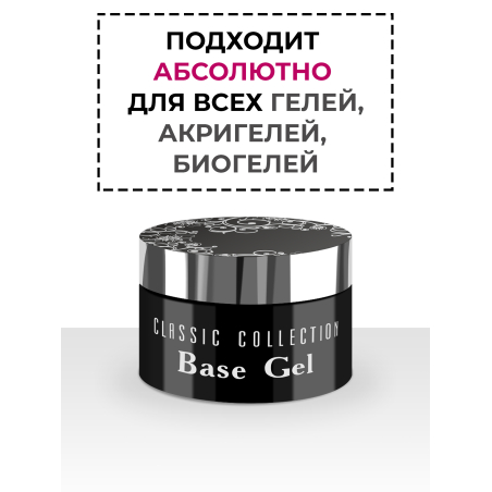 Купить базу для ногтей Base Gel Nail Club в банке