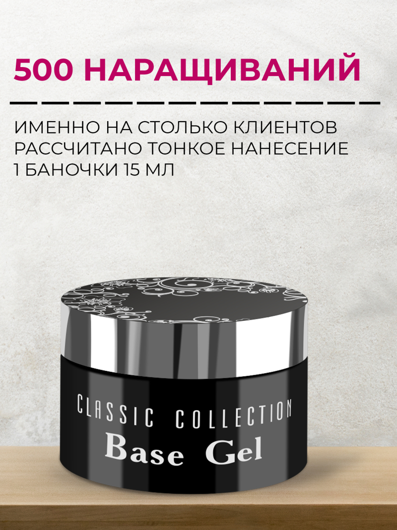 Купить базу для ногтей Base Gel Nail Club в банке