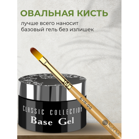 Купить базу для ногтей Base Gel Nail Club в банке