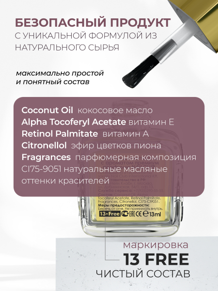 Купить масло для ногтей и кутикулы парфюмированное Million