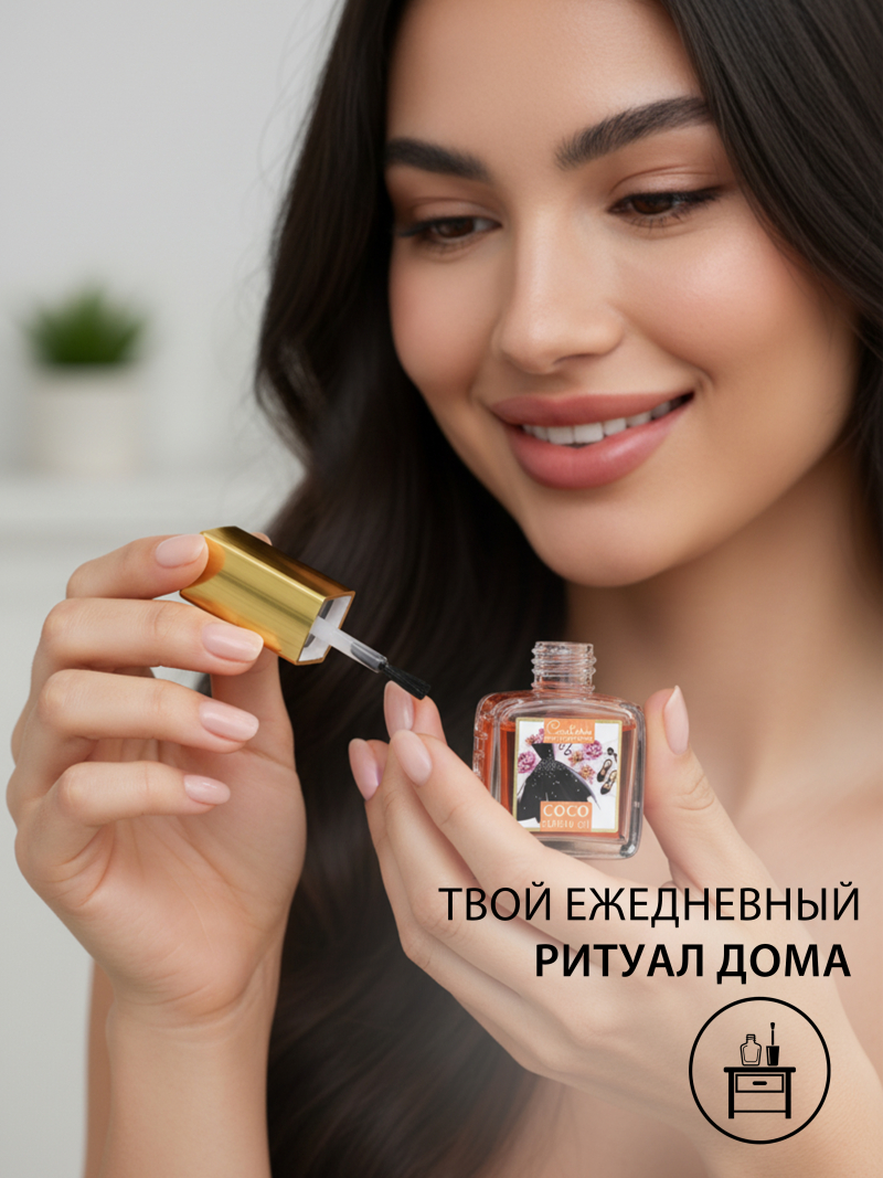Купить масло для ногтей и кутикулы парфюмированное COCO