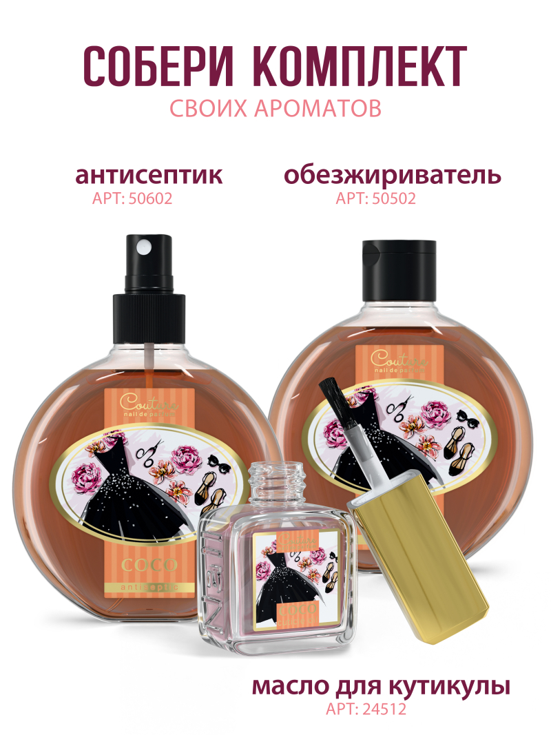 Купить масло для ногтей и кутикулы парфюмированное COCO