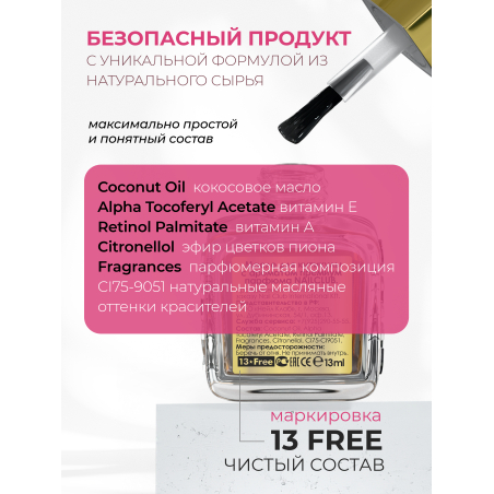 Купить масло для ногтей и кутикулы парфюмированное Jon Mallon