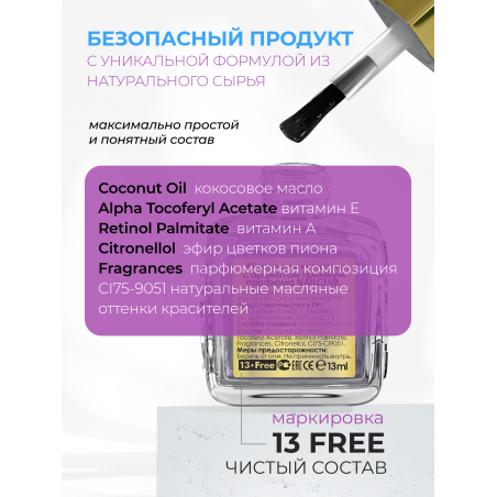 Купить масло для ногтей и кутикулы парфюмированное Bubble Gum