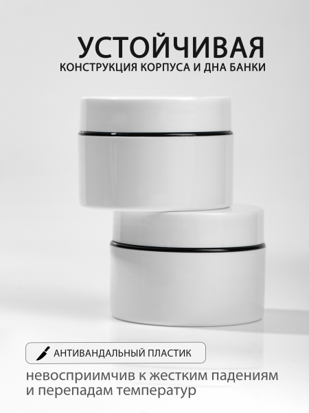Купить банку для крема с крышкой 20 мл набор 10 шт с доставкой