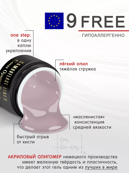 Купить камуфлирующий гель для моделирования ногтей Cover Opaque Beige