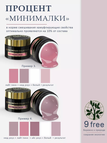 Купить камуфлирующий пигмент для ногтей ICE ROSE