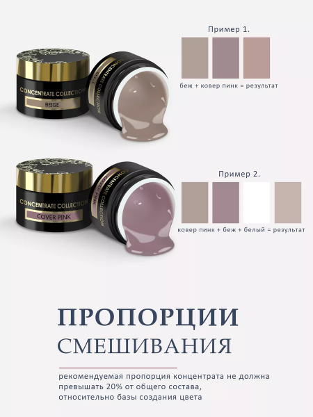Купить камуфлирующий пигмент для ногтей CONCENTRATE COLLECTION