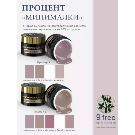 Купить камуфлирующий пигмент для ногтей CONCENTRATE COLLECTION