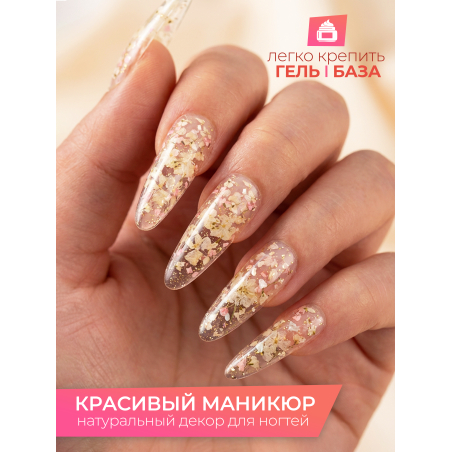 Купить сухоцветы для дизайна ногтей декора и поделок LUXE 12S с доставкой по всей России