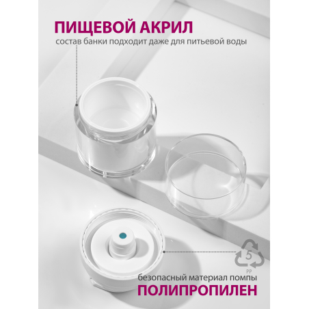 Купить Банка с дозатором 30 мл 1 шт с доставкой