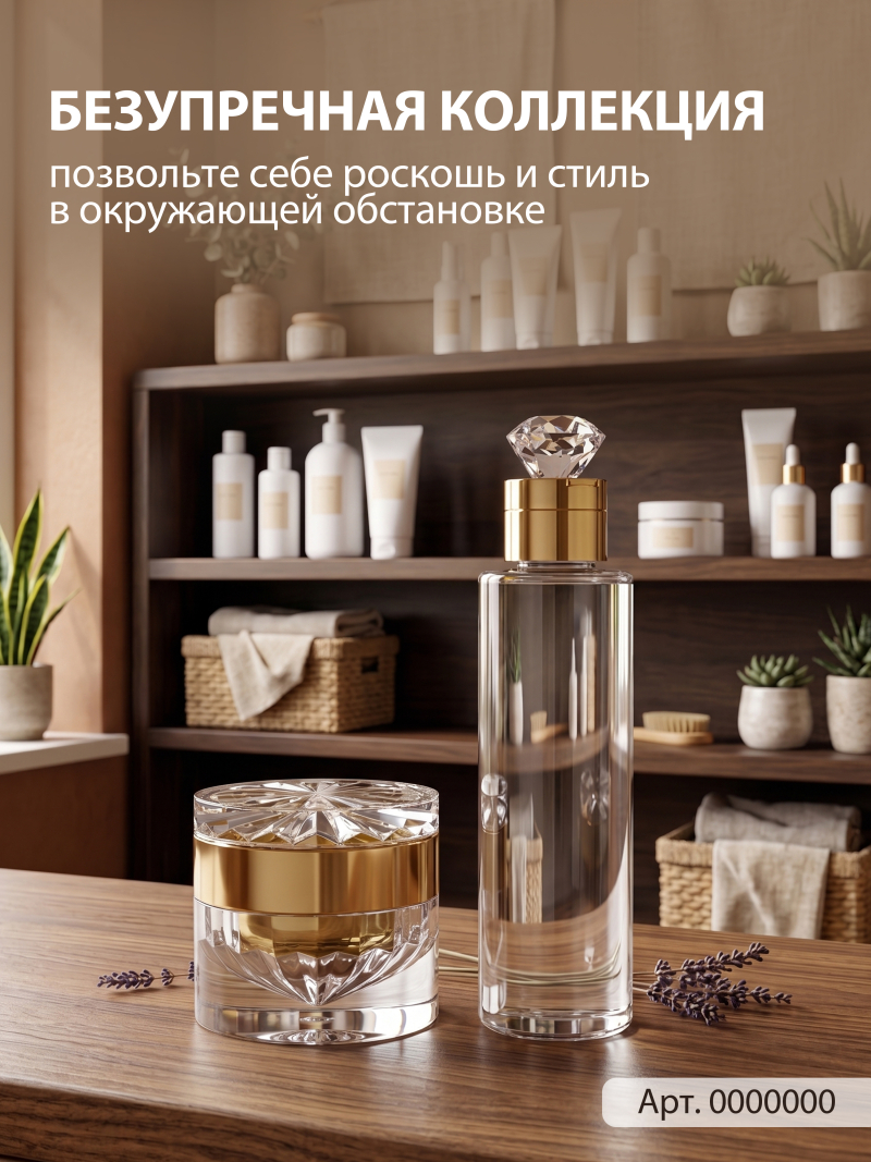 Купить баночка для крема красивая хрустальная 1 шт с доставкой