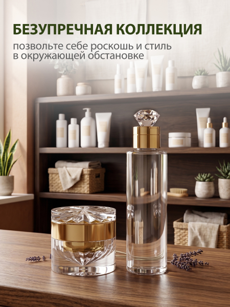 Купить флакон косметический флип топ кристалл 200 мл 1 шт с доставкой