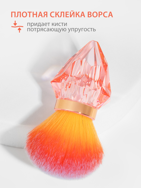 Купить профессиональный набор кистей для макияжа и маникюра KABUKI BIG SIZE 2 шт
