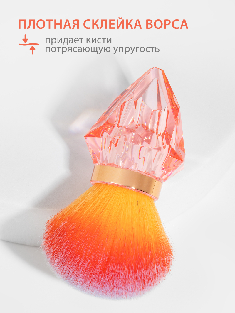 Купить профессиональный набор кистей для макияжа и маникюра KABUKI BIG SIZE 2 шт