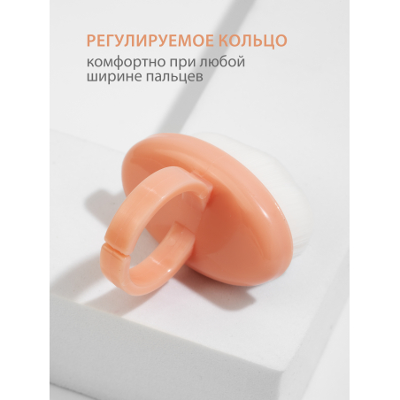 Купить кисть для маникюра бежевая набор 3 шт