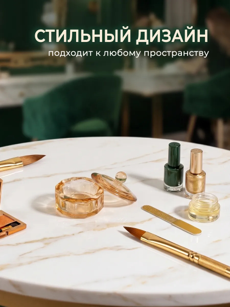 Купить стаканчик для мономера с крышкой хрустальный для жидкостей
