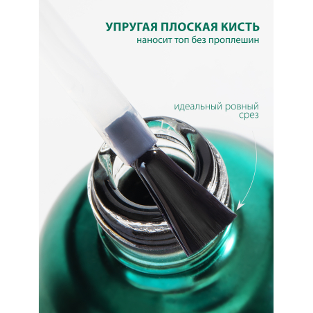Купить финиш-гель для ногтей без липкого слоя SUPER TOP Nail Club