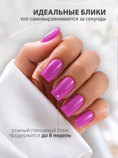 Купить финиш-гель для ногтей без липкого слоя THE END Nail Club