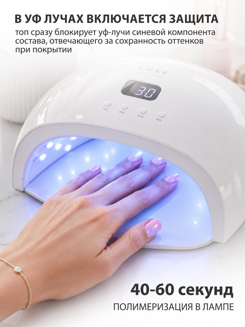 Купить финиш-гель для ногтей без липкого слоя THE END Nail Club