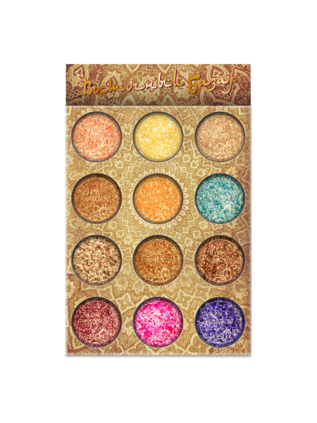 Купить набор пигментов для ногтей «Восточный Базар» с шиммером