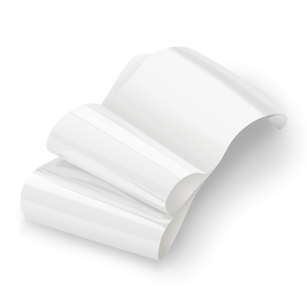 Фольга для дизайна ногтей и аквадизайнов №60 Белый Зефир