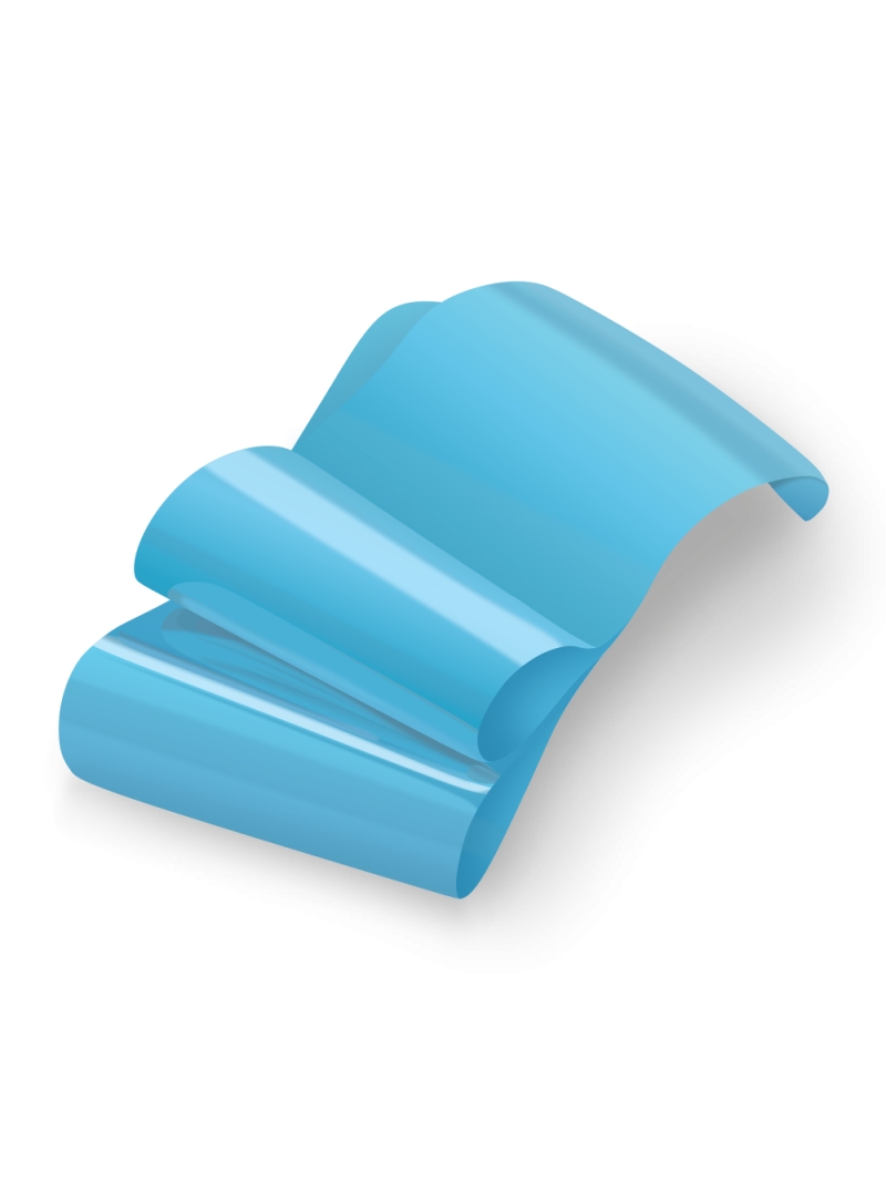 Купить фольгу для дизайна ногтей и аквадизайнов №88 Голубая Лагуна