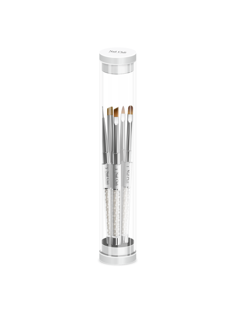 Купить набор кистей для маникюра SILVER BRUSHES