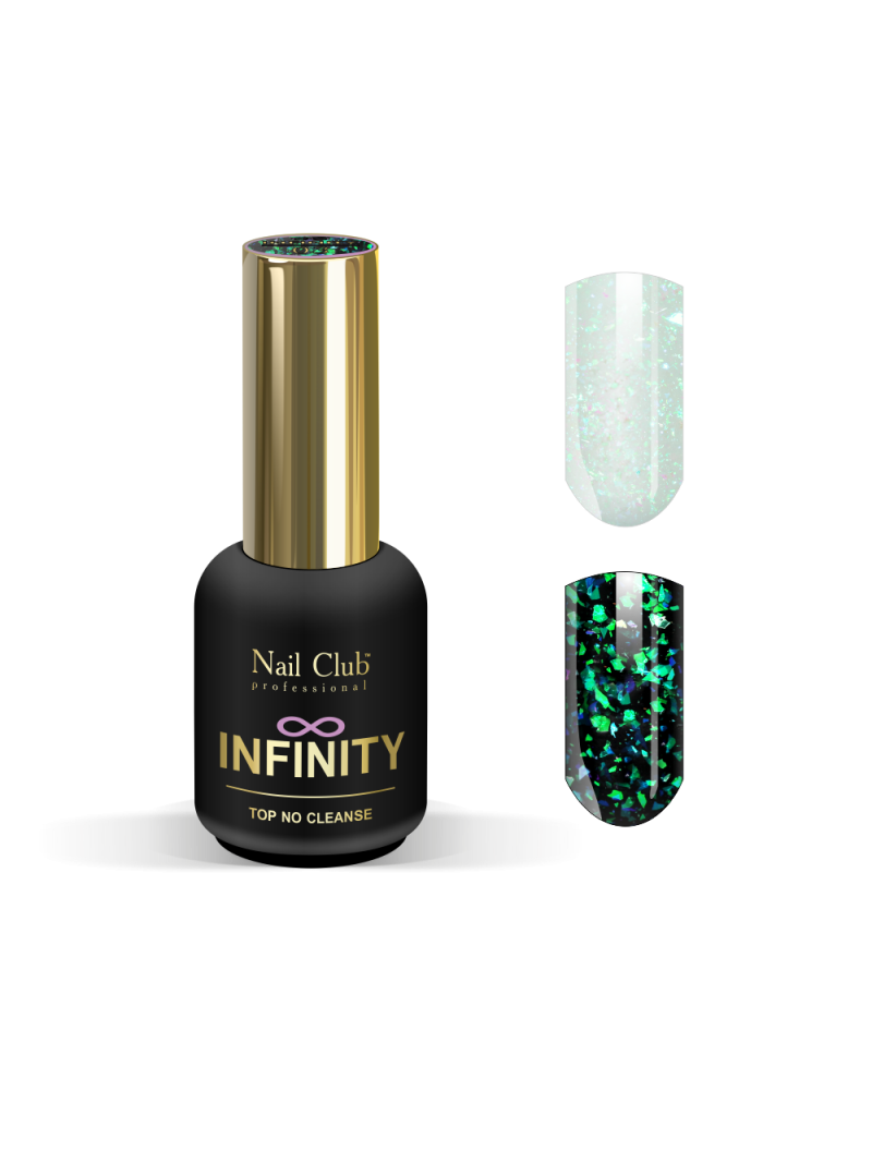 Купить топ-гель для ногтей без липкого слоя INFINITY 3 Nail Club