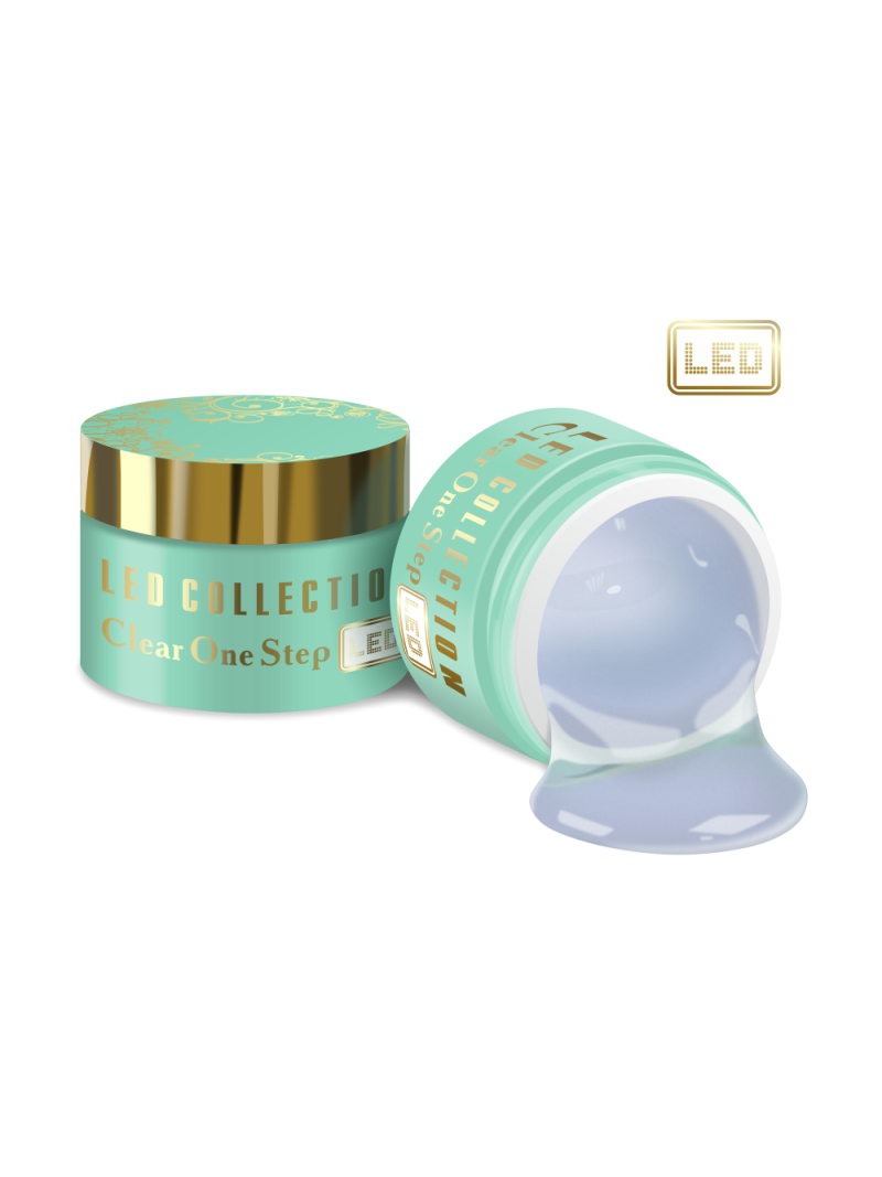 Купить скульптурный гель для ногтей LED Clear One Step Nail Club