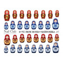 Слайдер-дизайн для ногтей MATRYOSHKA 205