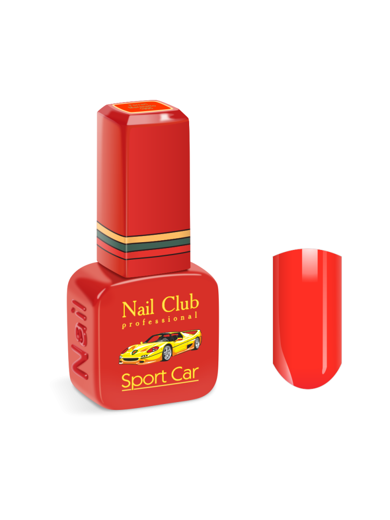 Купить эмалевый красный гель-лак для ногтей 1996 Ferrari Maranello из коллекции «Оттенки красного» Феррари