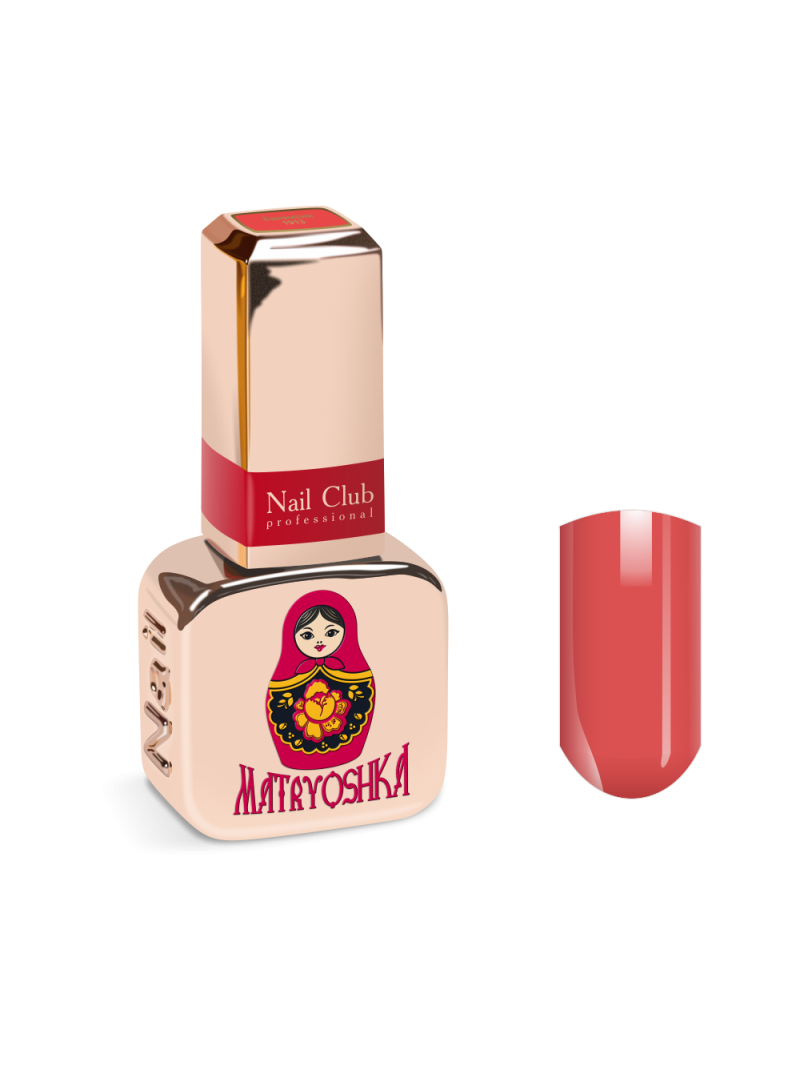 Купить эмалевый гель-лак для ногтей 1913 Evlampiya из коллекции MATRYOSHKA
