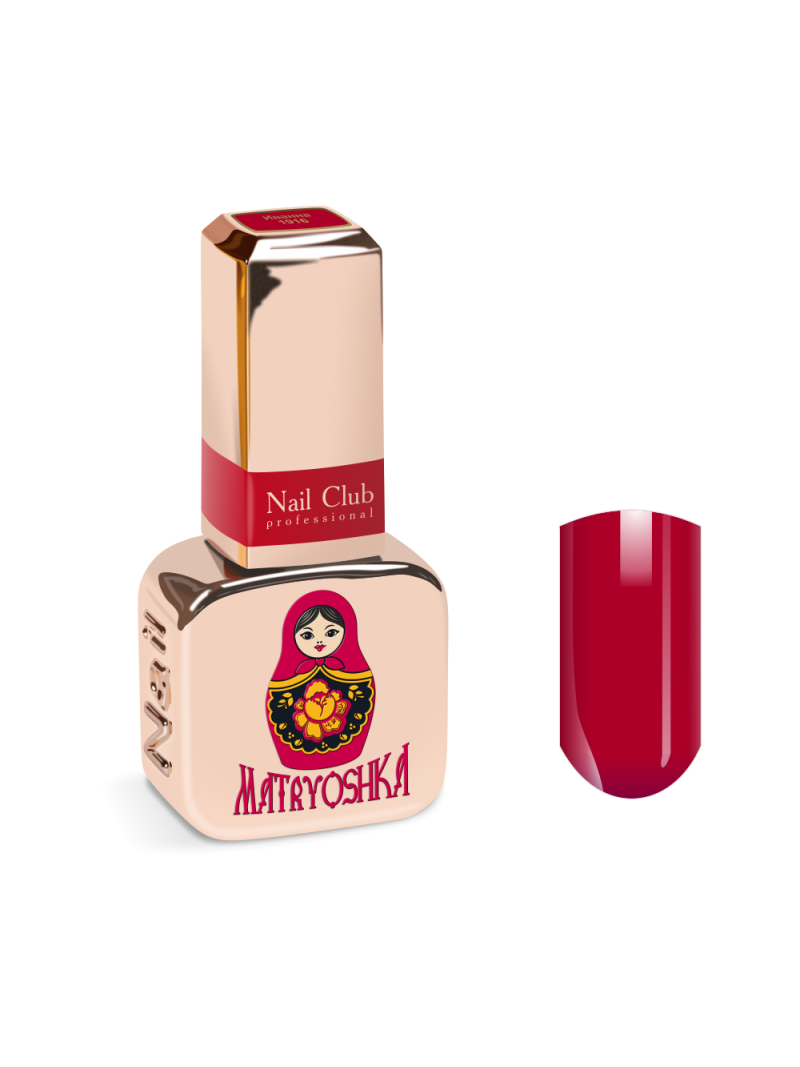 Купить эмалевый гель-лак для ногтей 1916 Ivanna из коллекции MATRYOSHKA