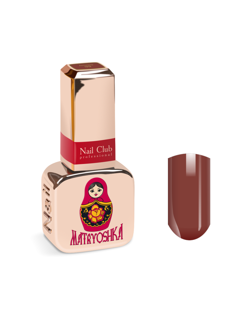Купить эмалевый гель-лак для ногтей 1919 Antonina из коллекции MATRYOSHKA